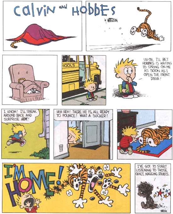 Calvin and Hobbes