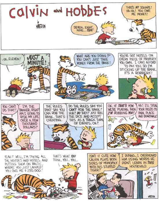 Calvin and Hobbes