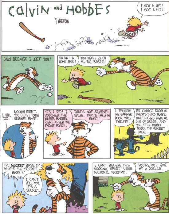 Calvin and Hobbes