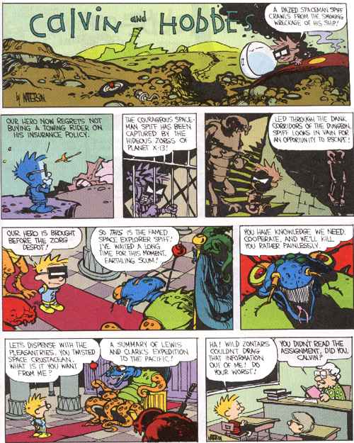 Calvin and Hobbes