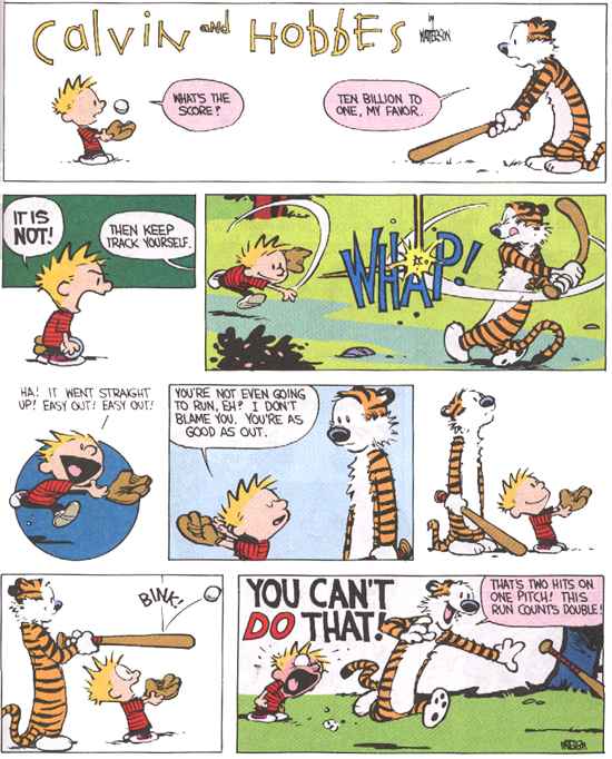 Calvin and Hobbes