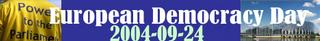 EU Democracy Day 2004-09-24