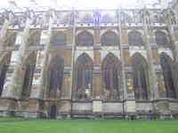 London, April 13-15th 2007: Meeting Sun Lim. We stopped next to Westminster Abbey for lunch.