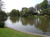 London, April 13-15th 2007: Meeting Sun Lim. Regent's Park: They even got water in there.
