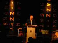 Langnau Jazz Nights 2007: It's speech-night! Celebrating the culture price 2007 of the canton Bern.
