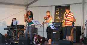 Langnau Jazz Nights 2007: Junior Jazz Meetings on the Viehmarktplatz. July 26th 2007.