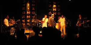 Langnau Jazz Nights 2007: Concert in the Kupferschmiede. July 28th 2007. The main act: The Brooklyn Funk Essentials. They were a bit disappointing: they were loud, they took forever to set up and what they were playing was more some kind of ska and not what I call funk.