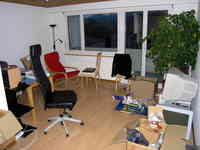 It took us about 10 days to move out everything we had. In the meantime we had to improvise with the furniture we had left at one place.