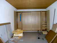October 4th 2008: Assembling the IKEA PAX wardrobe