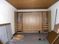 October 4th 2008: Assembling the IKEA PAX wardrobe